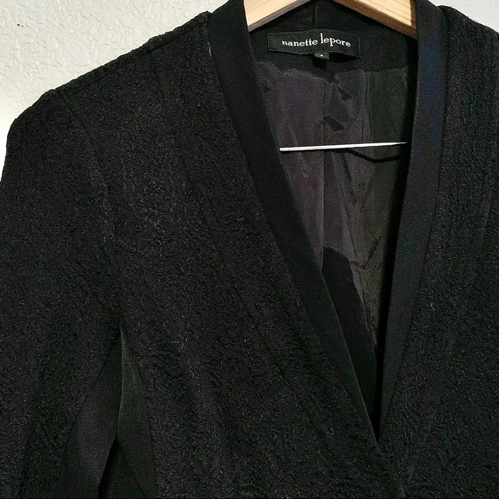 Nanette Leopre Lace Single Button Blazer - Picture 5 of 9